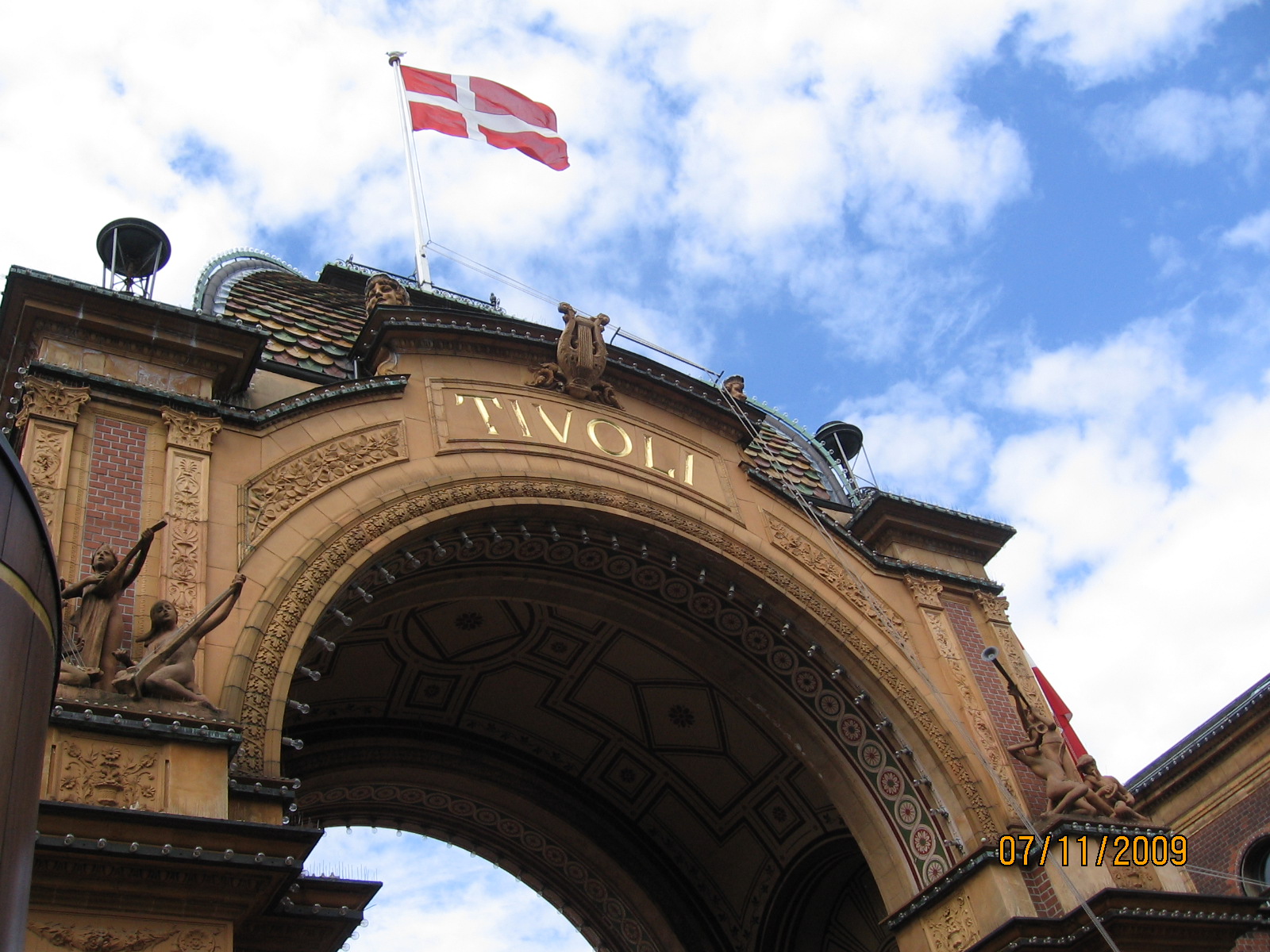 Tivoli Gardens, Copenhagen, Denmark