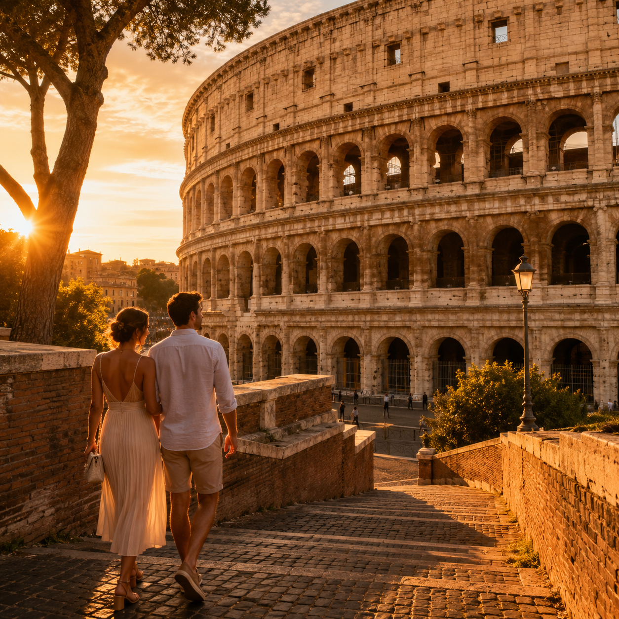Romantic Escape to Rome, Italy